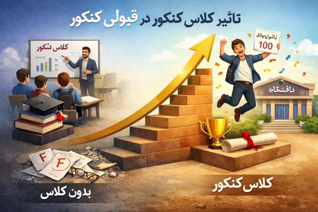 میزان تاثیر کلاس کنکور در قبولی کنکور