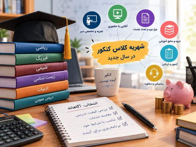 شهریه کلاس کنکور در سال جدید